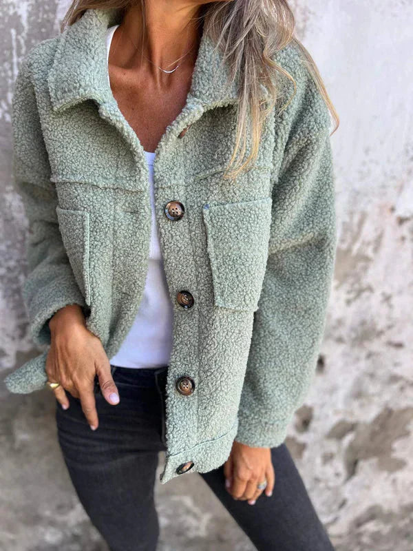 Isla Teddy Jacket - Morbido all'esterno, caldo all'interno