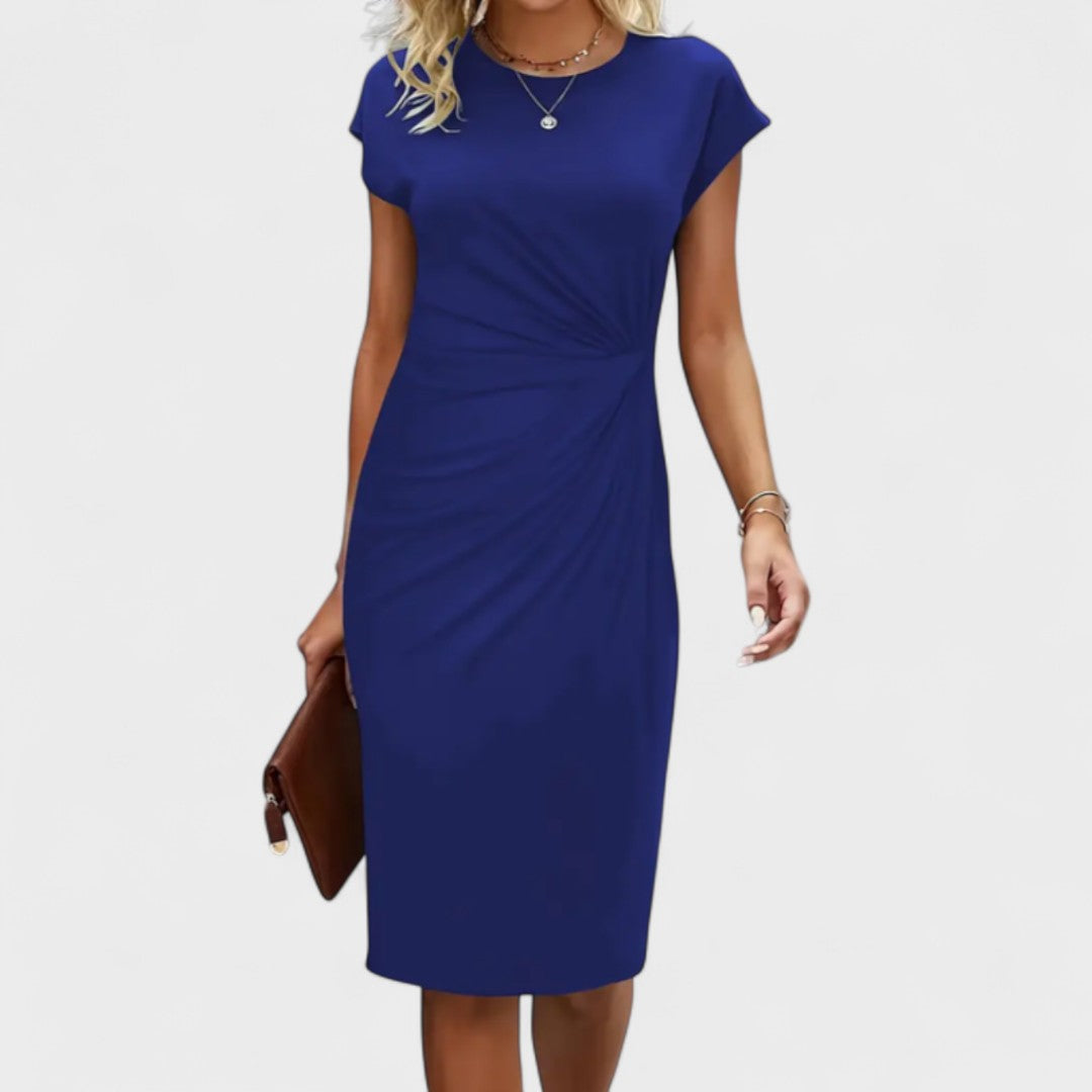 MIRANDA – ABITO A TWIST SLANCO CON SILHOUETTE