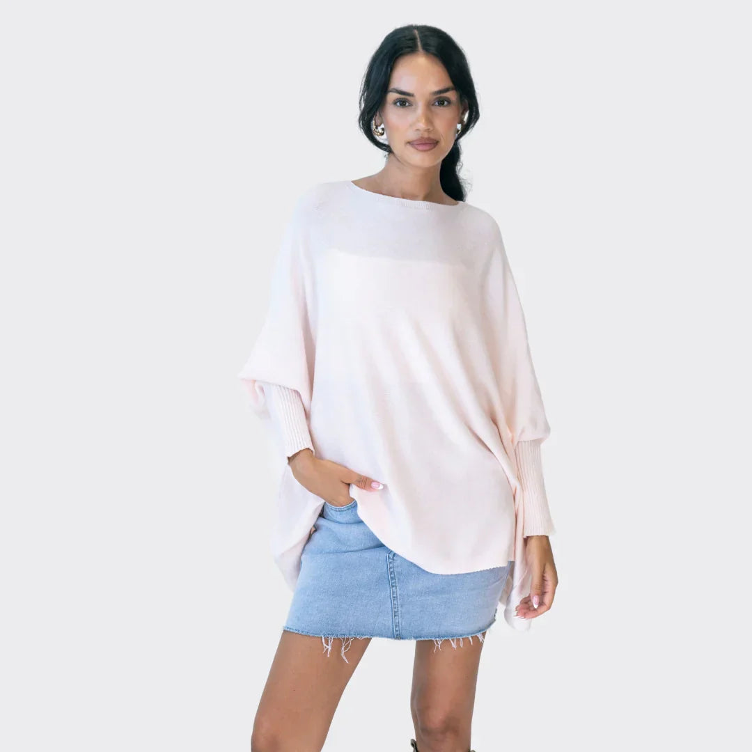 Maglione Oversized Beige - Completamente caldo!