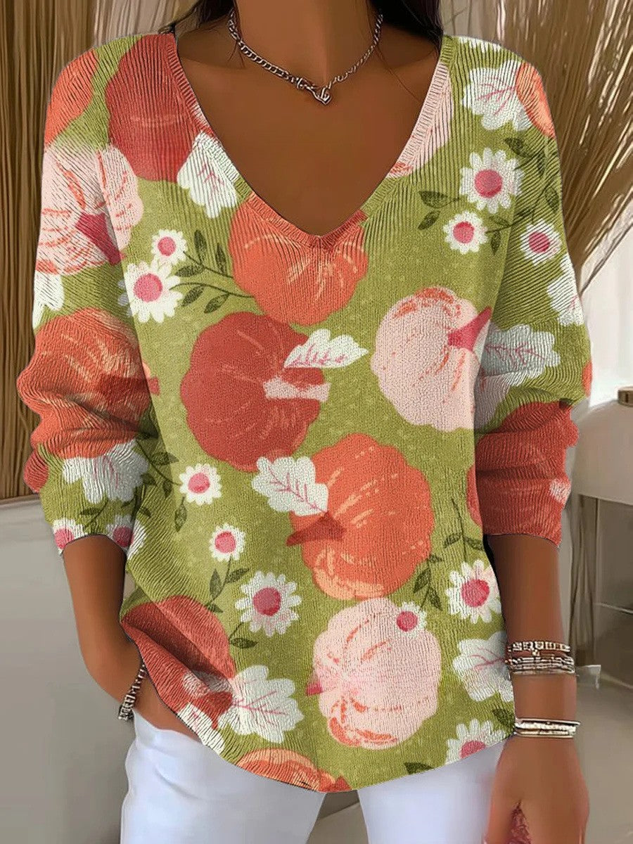 Benedetta – Maglione con scollo a V 17