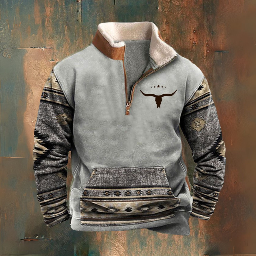 Noordkaap – Fleecejack con mezza zip Autunno/Inverno