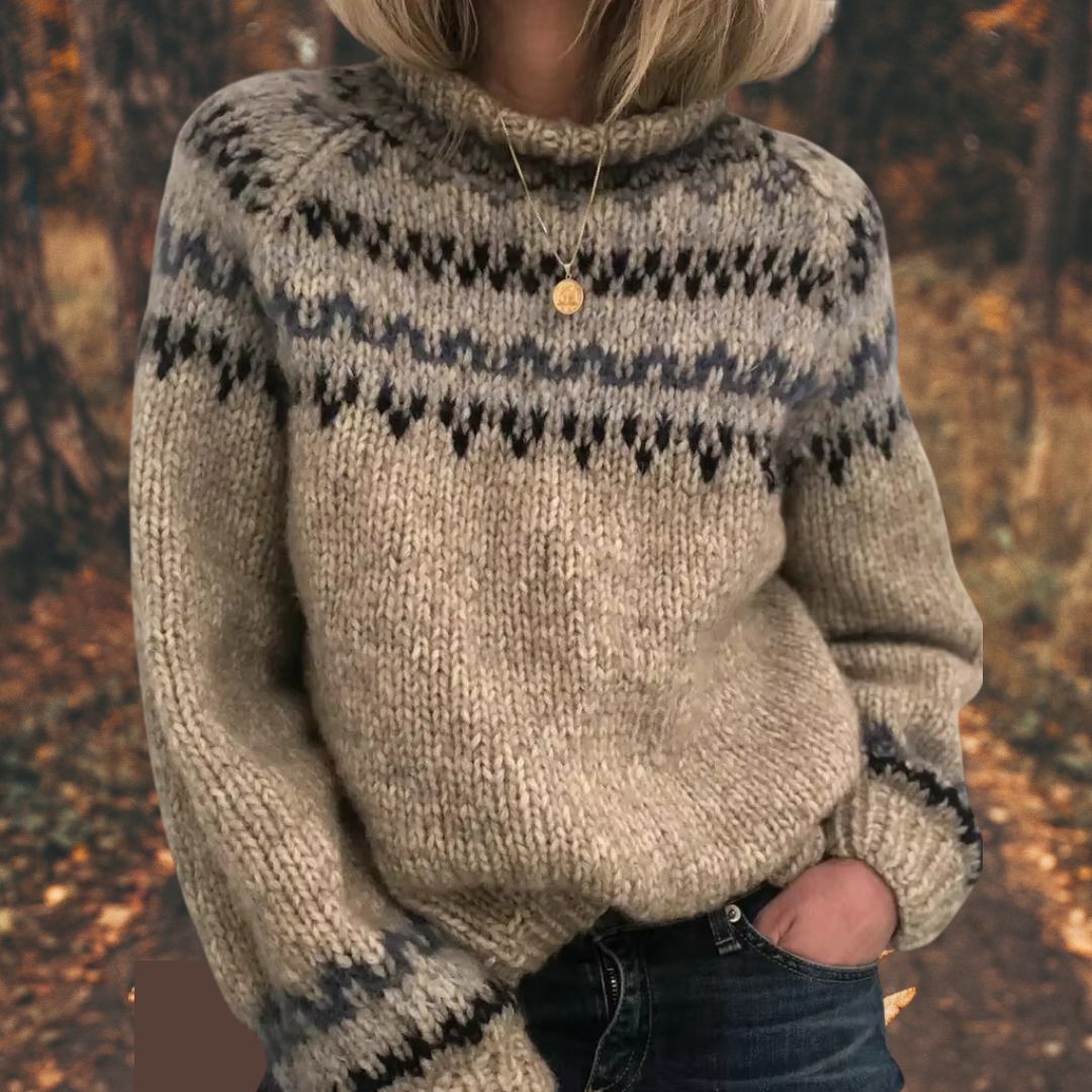 Astrid™ | Maglione Nordic da Donna