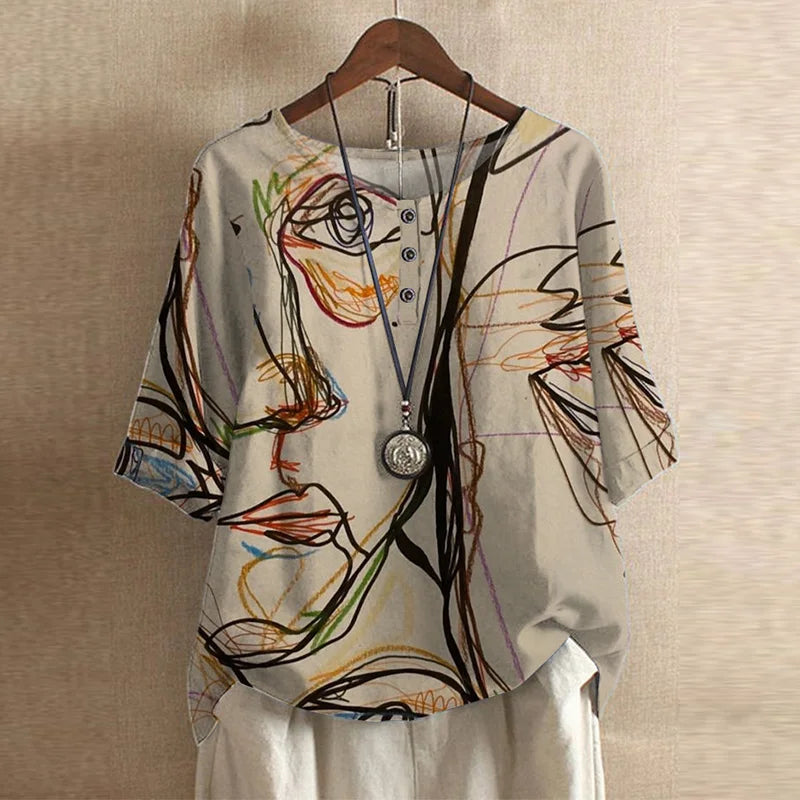 Anya™ | Blusa vintage