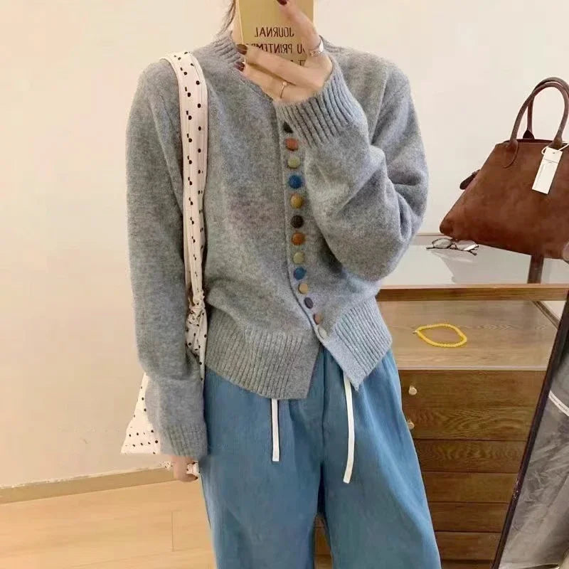 SOFIA – GILET CON BOTTONI GIOCOSI