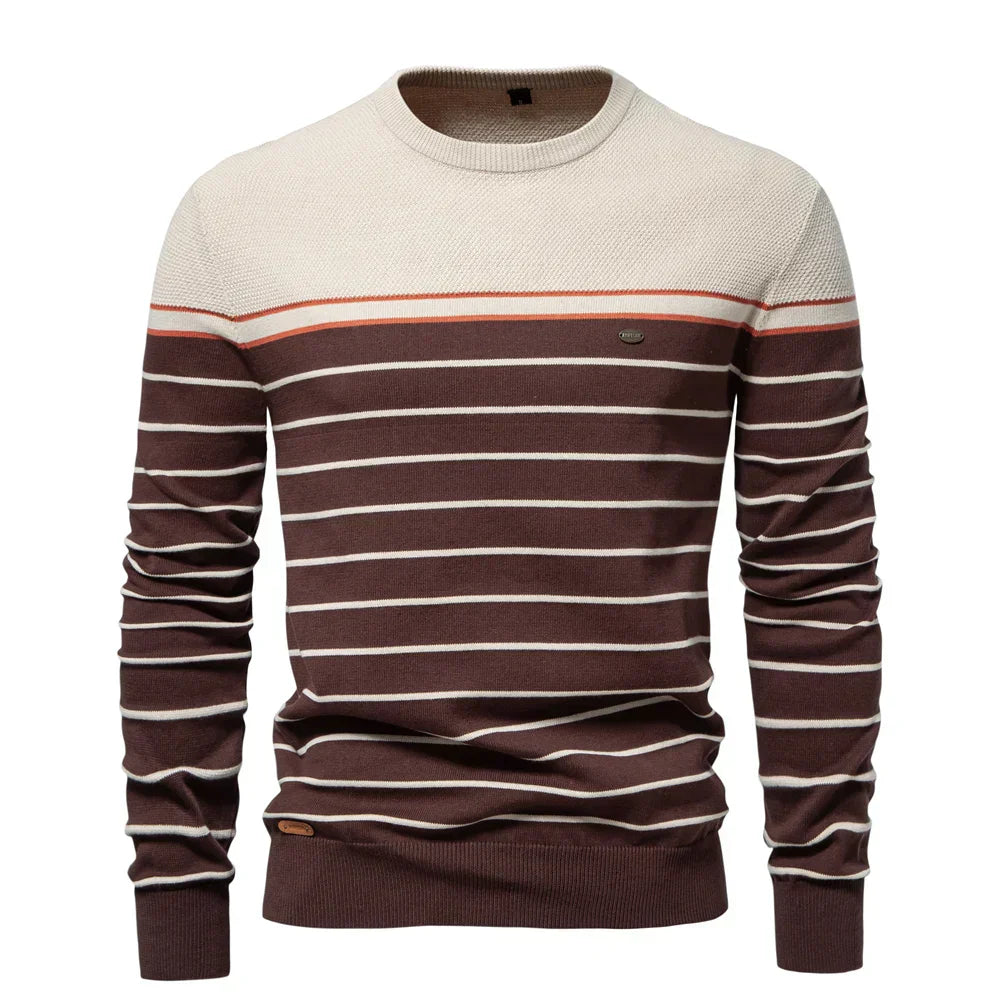 Koelman | Maglione da uomo con motivo a righe