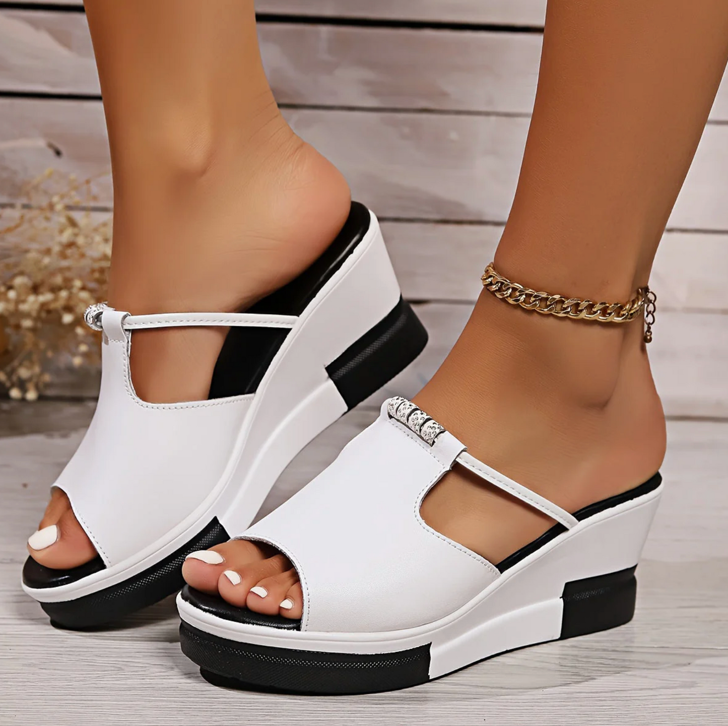 Nina™ | tacchi a zeppa comfort
