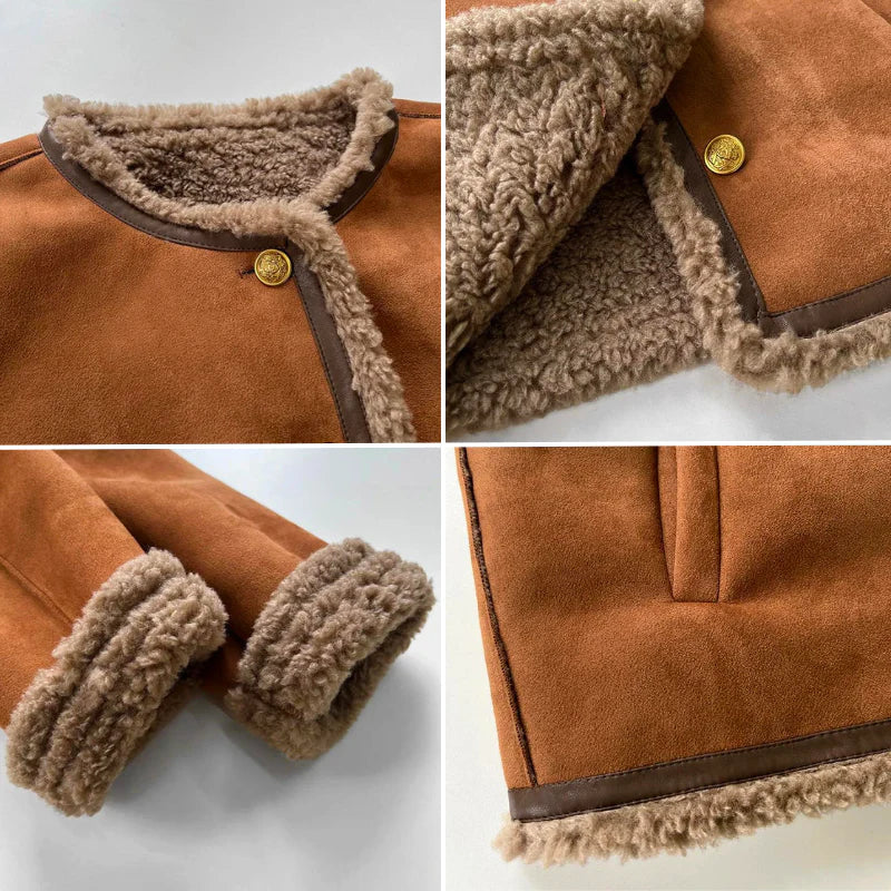 ADDISON – GIACCA CHIC IN FINTA SHEARLING