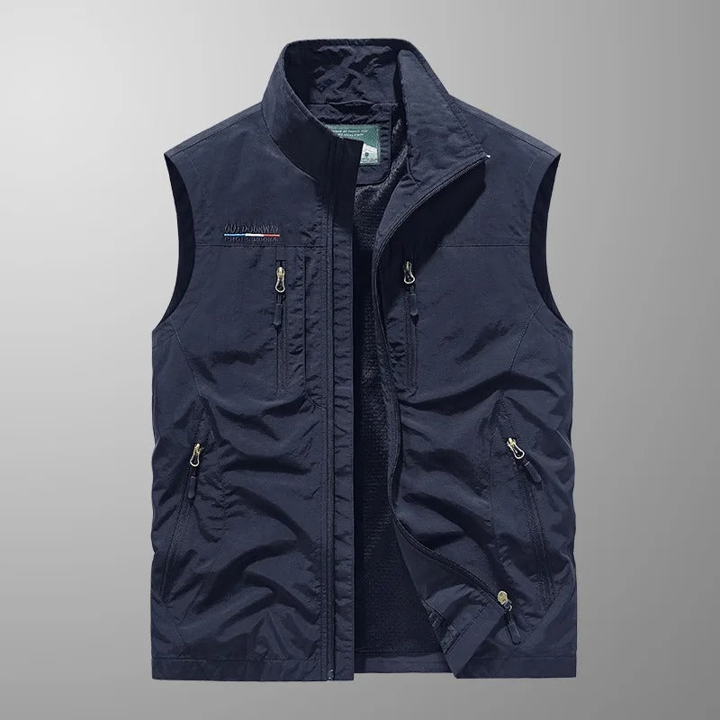 Finn™ | Gilet cargo traspirante con più tasche