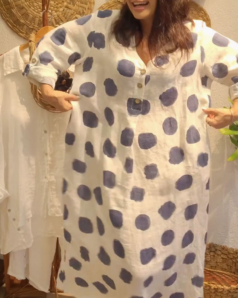 Neeltje™ | Abito casual a pois