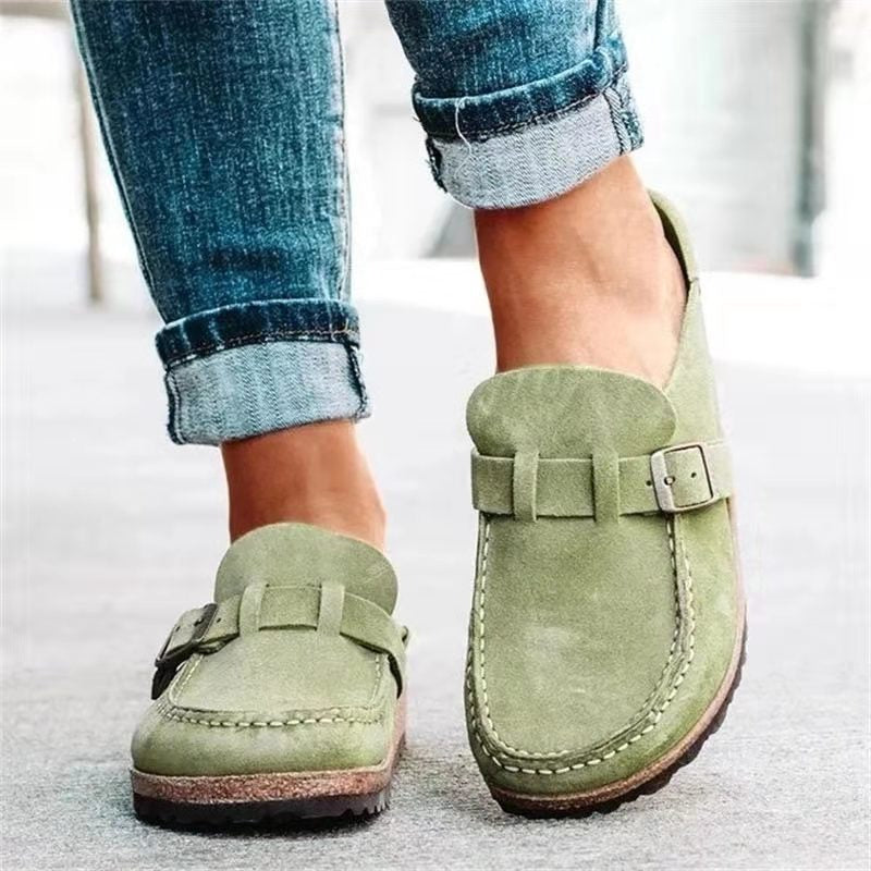 Claire™ | Scarpe Instap in Suede Retro