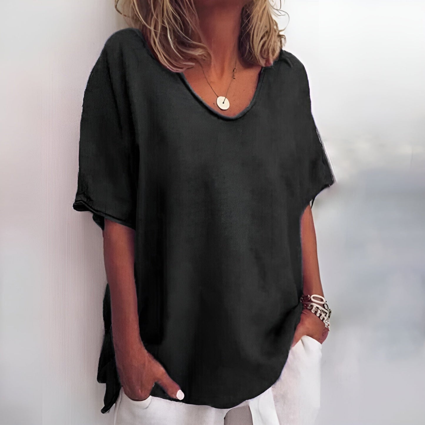 Indy™ | T-shirt Comoda e Larga