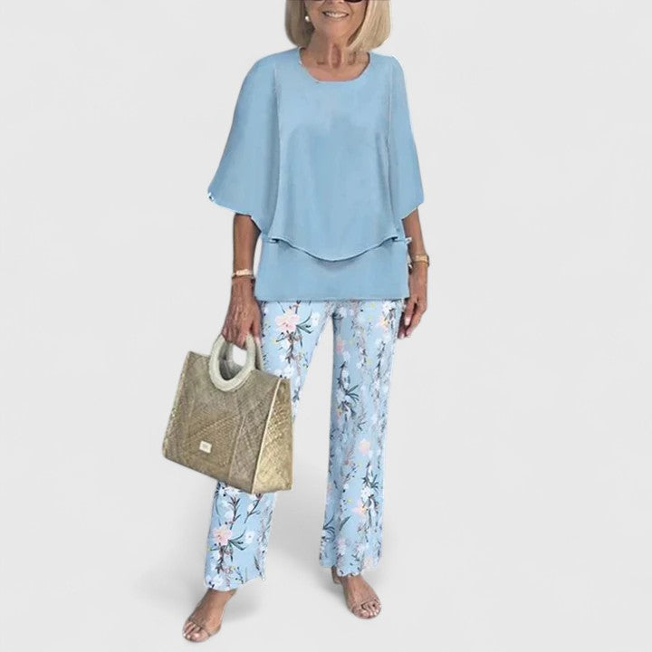 MIREILLE – BLUSA LEGGERA A STRATI