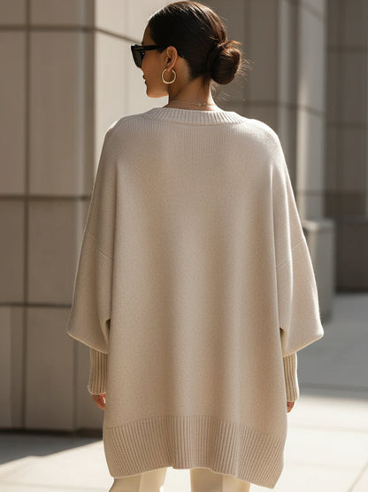 MORGAN – PONCHO MAGLIA ELEGANTE