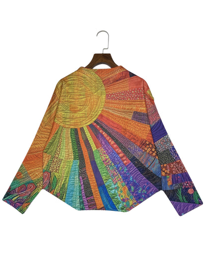 ZOE - GILET ARTIGIANALE PATCHWORK