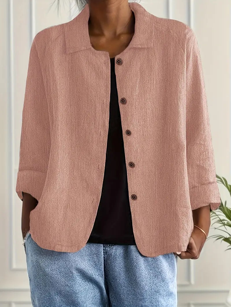 KENDRA – BLOUSE-CASUAL CON CHIUSURA A BOTTONI