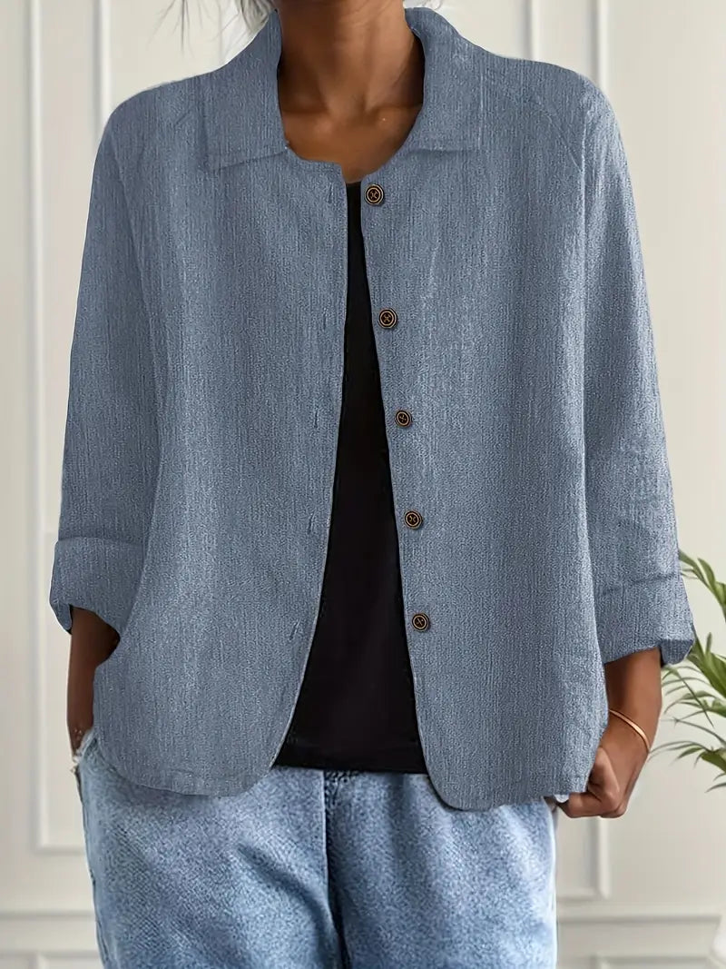 KENDRA – BLOUSE-CASUAL CON CHIUSURA A BOTTONI