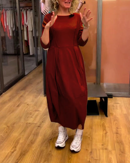 EVAGELINE – ABITO LOOSE-FIT ELEGANTE