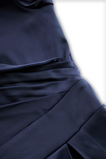 CELINE – ABITO MIDI ELEGANTE IN STILE WRAP
