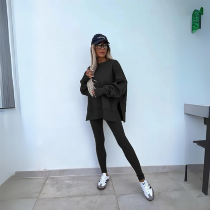ELARA – SET FELPA E LEGGINGS RELAX