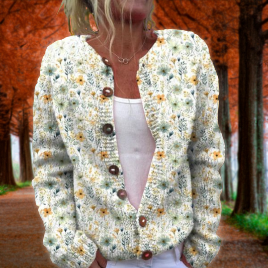 Lowri™ | Gilet con stampa floreale