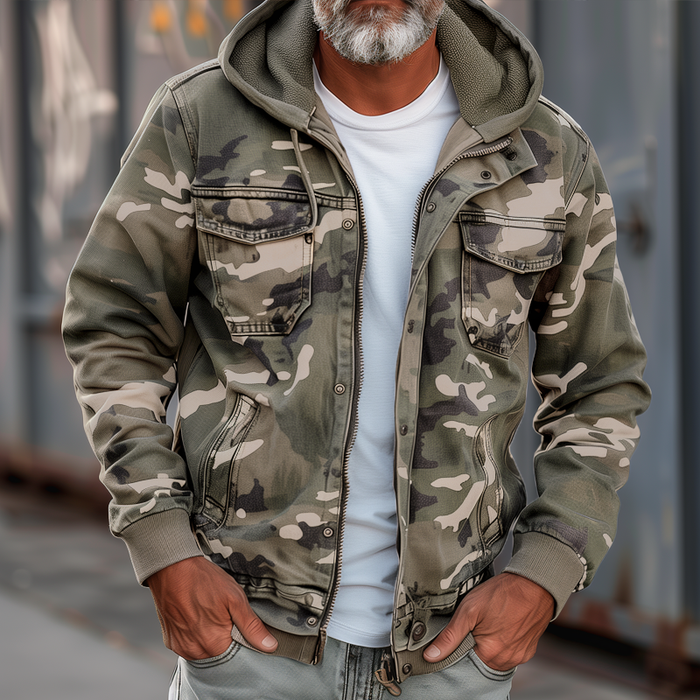 Hugo™ | Giacca Camouflage Elegante