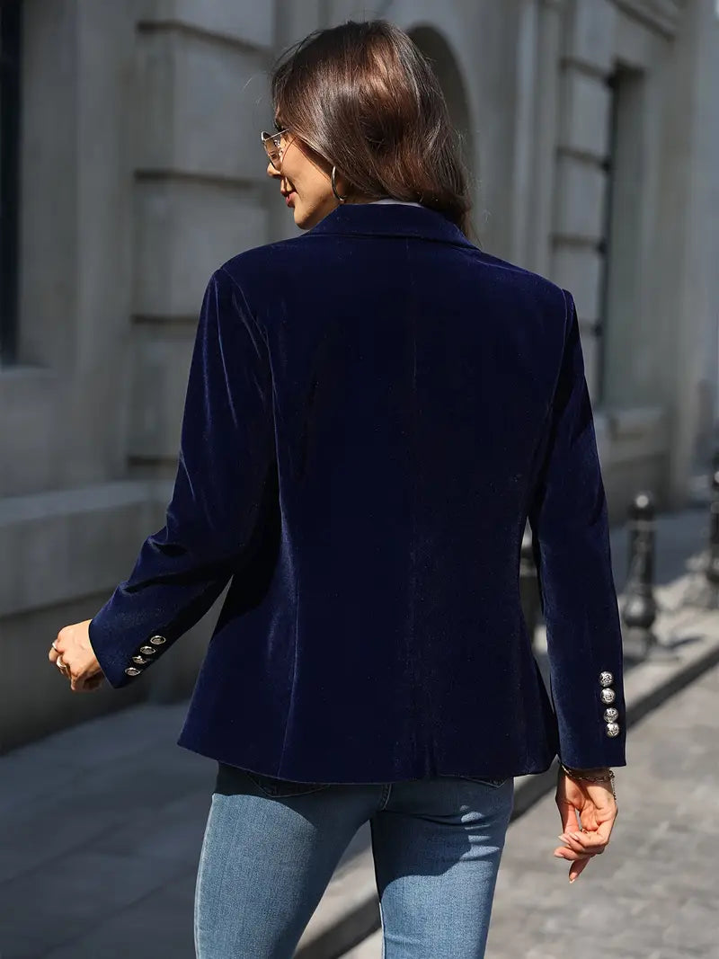 Keet™ | Elegante Blazer in Velluto