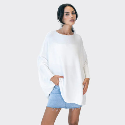 Maglione Oversized Beige - Completamente caldo!
