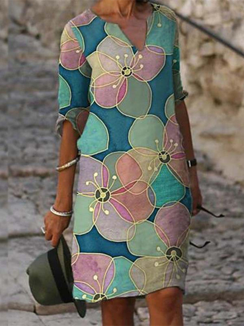 HEIDI – ABITO ELEGANTE FIORITO