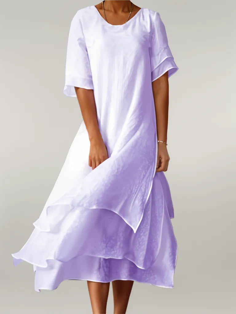 Willemijn™ | Elegante Abito Lungo in Cotone