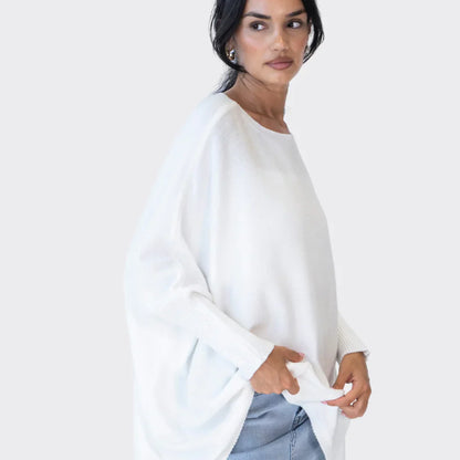 Maglione Oversized Beige - Completamente caldo!