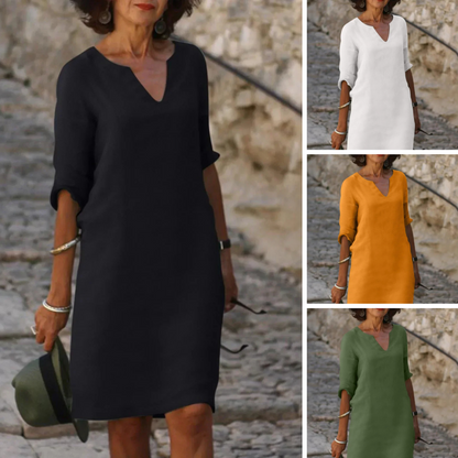 Wivine™ | Abito Elegante con Scollatura a V
