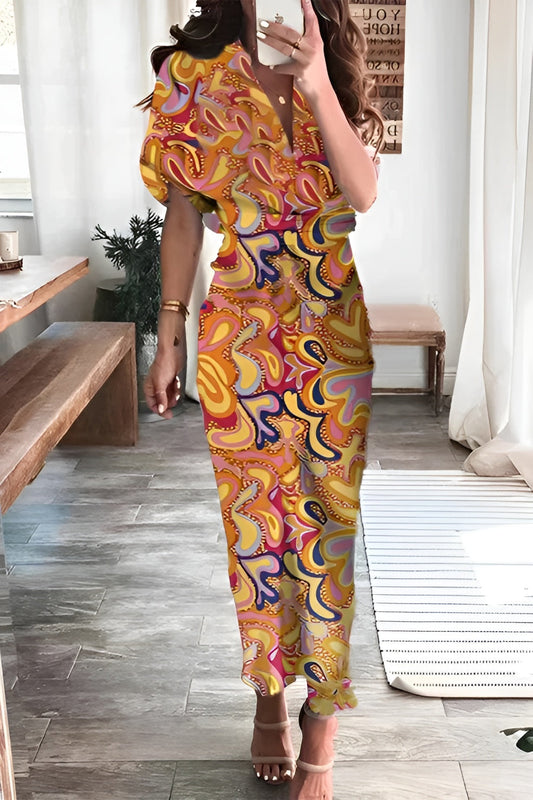 Felicia™ | Elegante abito stampato