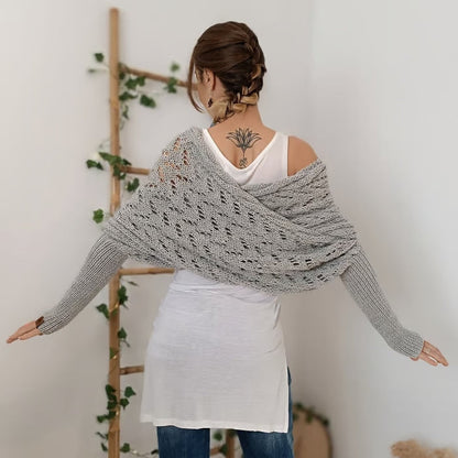 ROSA – ELEGANTE SHRUG IN MAGLIA