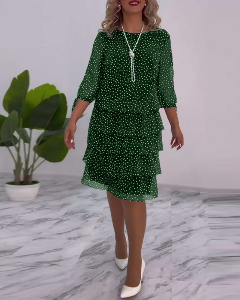 CLARA – ELEGANTE ABITO A POIS