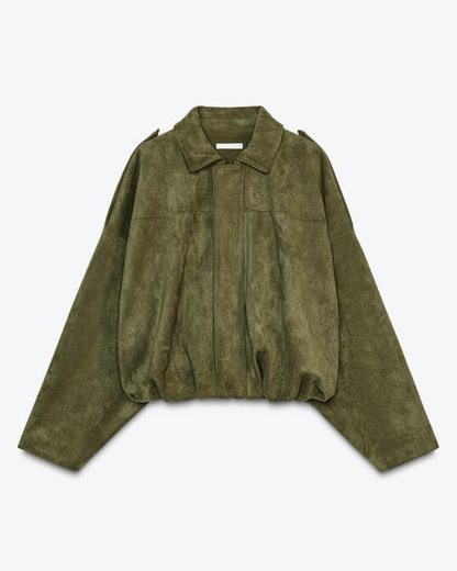 Noraly™ | Giacca Bomber in Suede