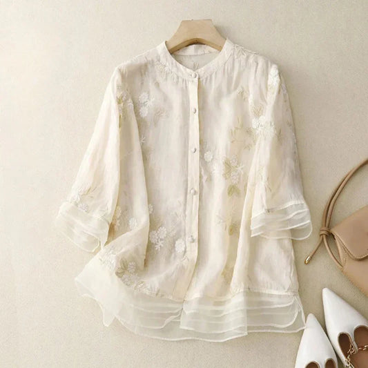 Nadine™ | Blusa Ricamata