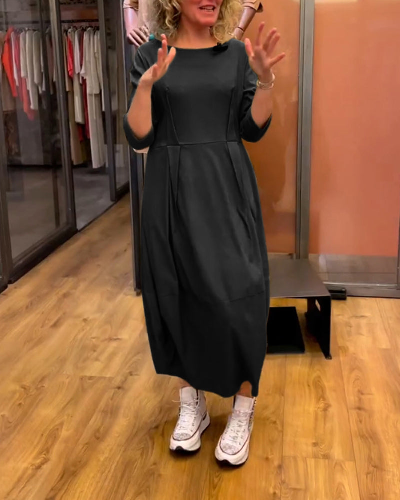 EVAGELINE – ABITO LOOSE-FIT ELEGANTE