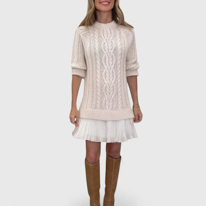 JULIA – ABITO A MAGLIA A TRECCE