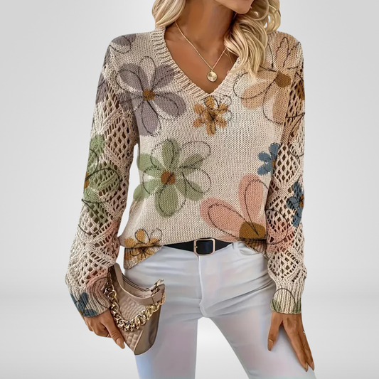 IRIS – MAGLIONE A V FIORITO