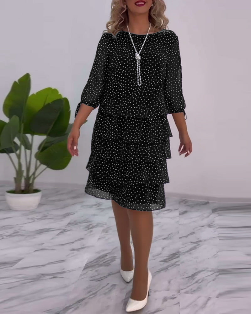 CLARA – ELEGANTE ABITO A POIS