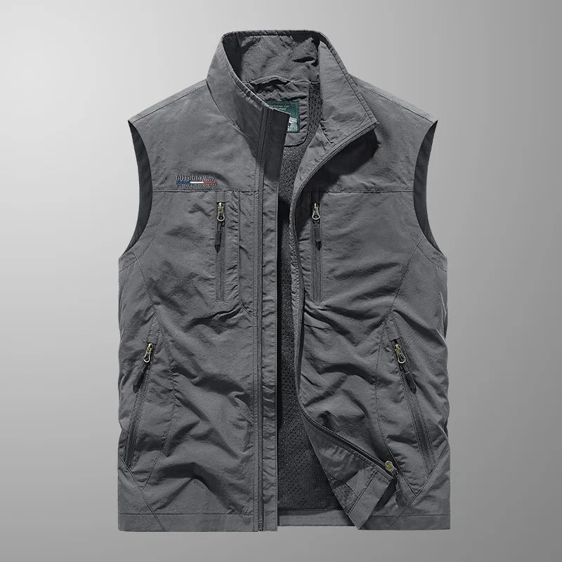 Finn™ | Gilet cargo traspirante con più tasche