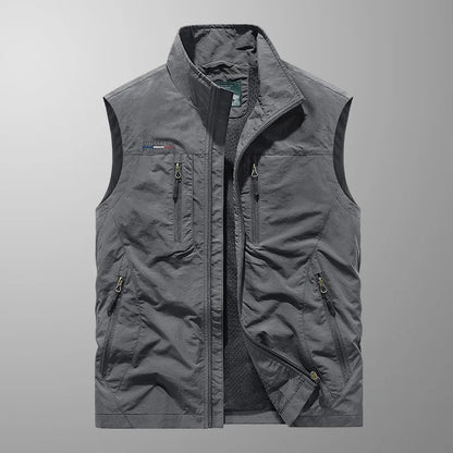 Finn™ | Gilet cargo traspirante con più tasche