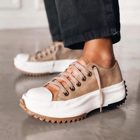 BROOKE – SNEAKERS IN CANVAS CON PIATTAFORMA