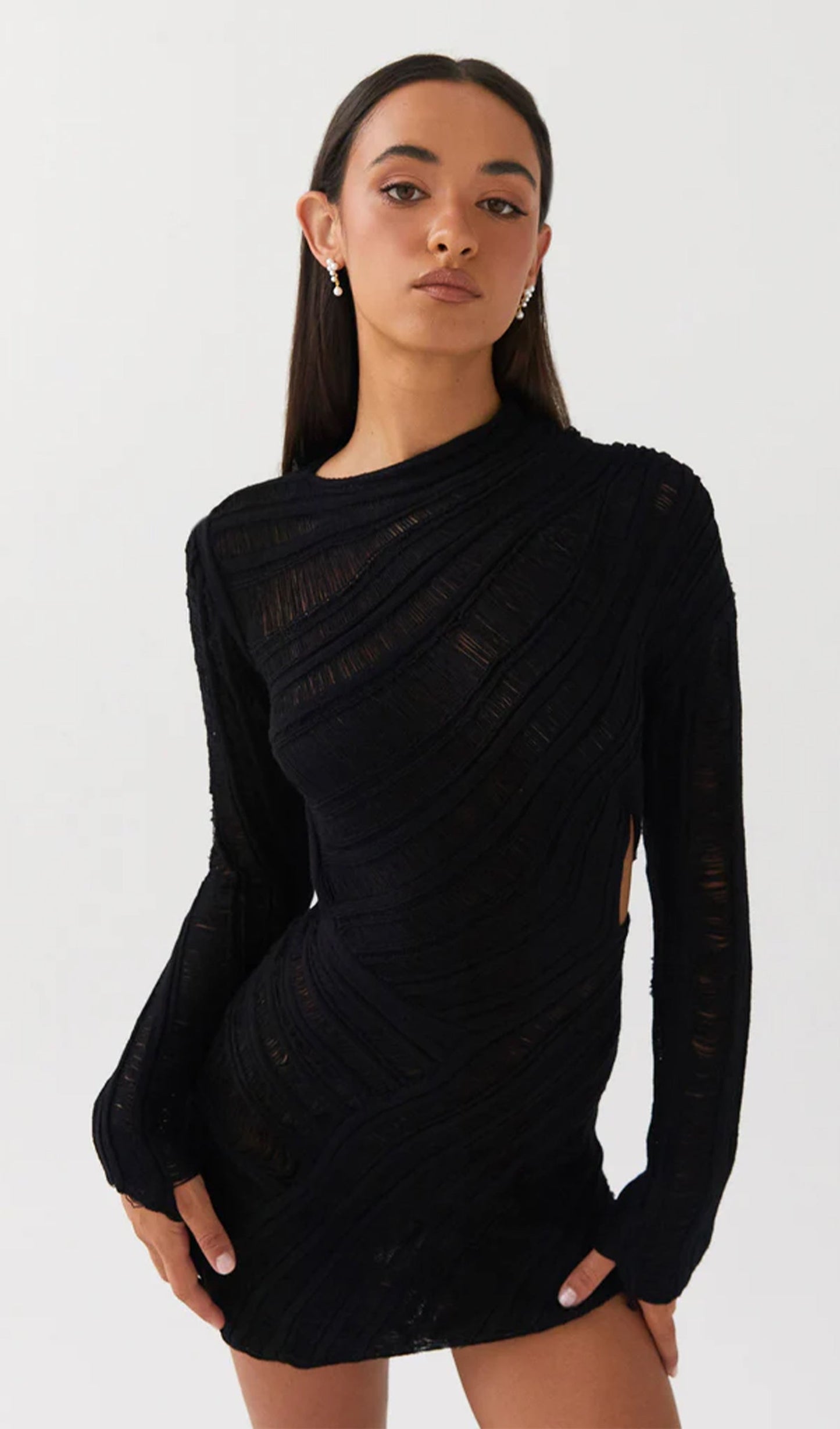 Pien™ | Mini-abito da donna con struttura ritagliata