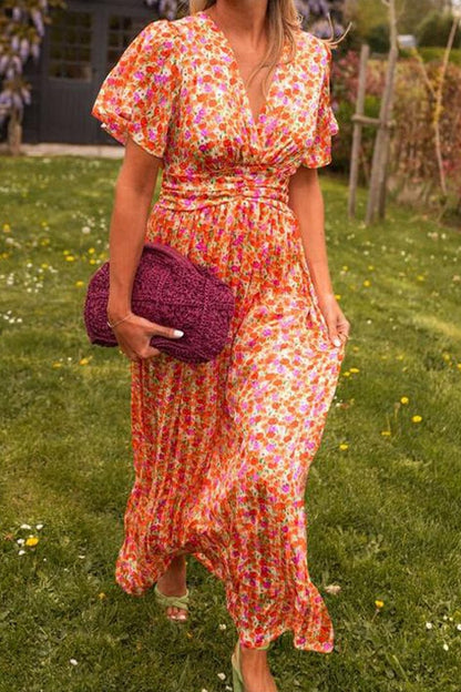 Lilian™ | Elegante Maxi-abito con scollo a V