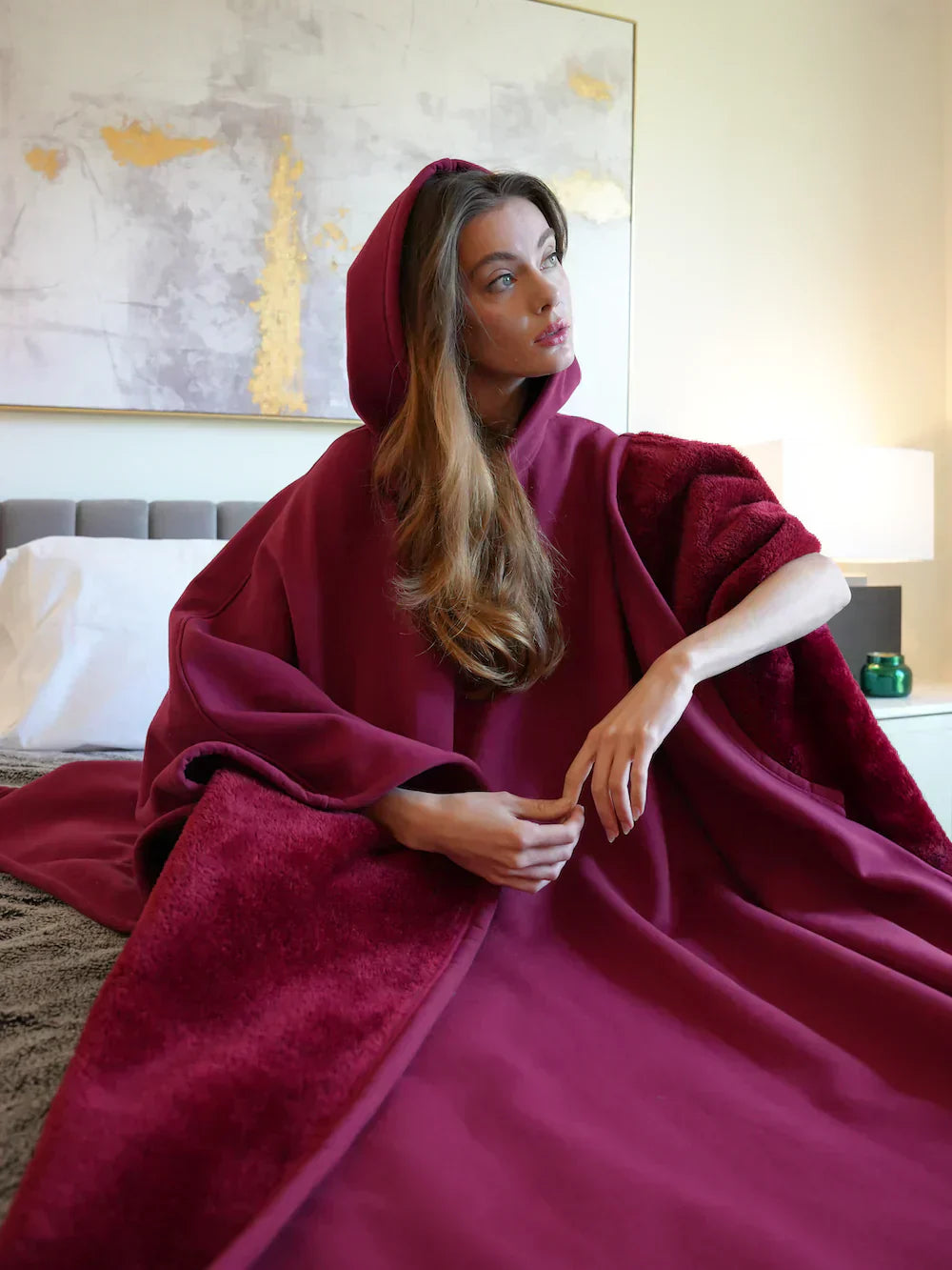 Marit™ | Hoodie Unisex Coperta con Cappuccio