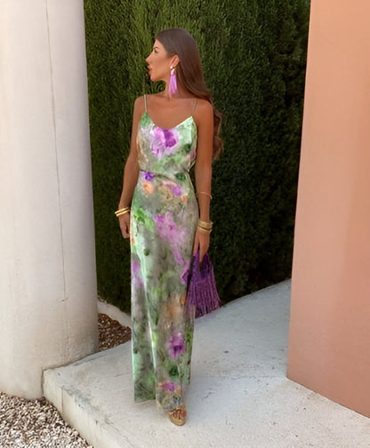 Tove™ | Abito Maxi Tie-Dye Colorato