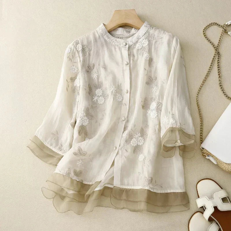 Nadine™ | Blusa Ricamata