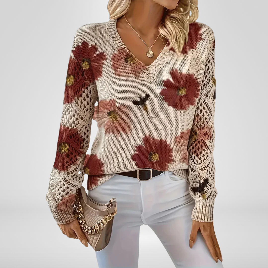 IRIS – MAGLIONE A V FIORITO