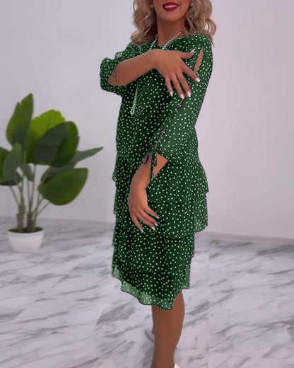 CLARA – ELEGANTE ABITO A POIS